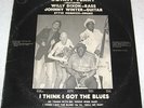 SONNY TERRY I Think I Got The Blues lp Johnny Winter Private lbl Rare RED VINYL