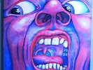 KING CRIMSON IN THE COURT OF ULTRA-RARE ORIG '69 UK LP ON PINK ISLAND LABEL MINT