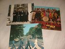 3 x LP THE BEATLES -St. Peppers ....(ohne Beilagen) / Abbey Road / Hey Jude