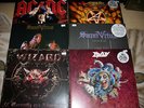 6 NEUE METAL LPs : AC/DC , ANTHRAX , SAINT VITUS , WIZARD  /  LESEN 