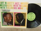 ART BLAKEY'S JAZZ MESSENGERS w/ THELONIUS MONK RARE EARLY ATLANTIC GREEN STEREO