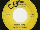 Garage Surf THE ROYAL KNIGHTS Knight-Mare 45 FIREBALL Instrumental VG+