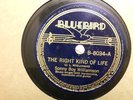 SONNY BOY WILLIAMSON The Right Kind Of Life/Insurance Man Blues BLUEBIRD 8034 E