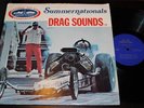 DRAG RACE RECORD Summernationals Drag Sounds '71 LP rare NHRA surf hot rod