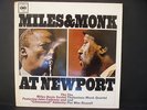 MILES & MONK AT NEWPORT ORIGINAL BPG 62389 CBS UK 1964 MILES DAVIS SEXTET