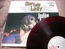 Julie London OUR FAIR LADY Japan 60's LP RED WAX PROMO