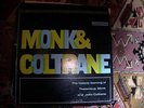 john coltane-thelonious monk-monk and coltrane- original press-miles davis-jazz