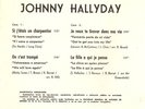 JOHNNY HALLYDAY EP SI FUERA CARPINTERO +3 SPAIN RARE EX+++