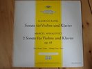 Ravel-Max Rostal und Monique Haas-Sonate für Violine und Klavier-DGG 1962