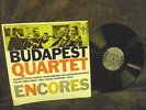 Budapest String Quartet Encores lp vinyl record Columbia MW Silver 6-eye ML 5116