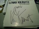 SIGNED LP Lenny Kravitz Live In Amsterdam LENNY 1