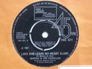 MARTHA & THE VANDELLAS - LOVE BUG LEAVE MY HEART ALONE - 7