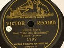 BERLINER VICTOR 7” 78 RPM 1792 Haydn Quartet Church Scene from the Old Homestead