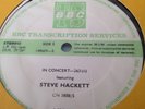 STEVE HACKETT BBC TRANSCRIPTION READING FEST 1981 GENESIS