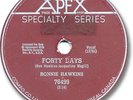  RONNIE HAWKINS Rock & Roll 78 RPM Record. Forty Days