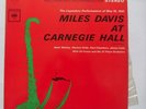 MILES DAVIS   CARNEGIE HALL   2 EYE MONO   STILL SEALED vinyl LP MINT