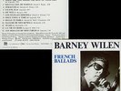 BARNEY WILEN  french ballads  MICHEN GRAILLIER / IDA RECORDS