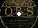 Red Hot Hottentot, Cryin for You, J C Johnson & Five Hot Sparks QRS 7064 78 rpm