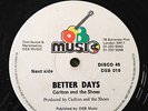 CARLTON & THE SHOES / J. DELGADO - Better days / trickster 12' DEB killer LISTEN