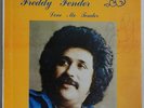 Freddy Fender: Love Me Tender Crazy Cajun LP Record Autographed Cover