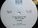 SAPPHIRE - LIVING WITH SOMEONE / IF YOU WANT IT on BCH 12