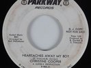 Northern Soul 45 CHRISTINE COOPER Heartaches Away My Boy PARKWAY HEAR