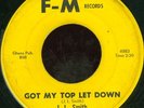 J.L. SMITH Got My MOD R&B DOUBLE SIDER 45 on F-M