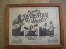 SONIC'S RENDEZVOUS BAND Killer vintage framed poster/flyer KBD MC5