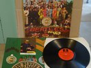 LES BEATLES RARE FRENCH LP FRANCE ODEON PMC 7027 S SGT PEPPER'S + INSERT