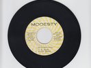 MODESTY/LIFE IS FOR LIVING  -  ELAINE MOORE     (REGGAE ROOTS  7