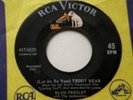 ELVIS  LET ME BE YOUR TEDDY BEAR NEAR MINT RCA POP /ROCKABILLY 45