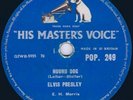 ELVIS PRESLEY - HOUND DOG & DON'T BE CRUEL o HMV POP.249