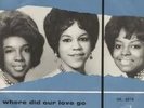 THE SUPREMES 'WHERE DID OUR LOVE GO' RARE ITALIAN 7