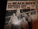 VERY *RARE*BEACH BOYS BARBARA ANN 45&PIX SLEEVE *RARE*