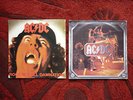 2 x AC/DC SINGLES ' ROLL & ROLL DAMNATION & WHOLE LOTTA ROSIE' EX