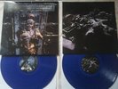 IRON MAIDEN the x factor blue vinyl two lp gatefold +book   metallica acdc trust