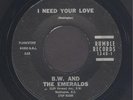 Doo Wop 45:  B.W. & The Emeralds  I Need Your Love // RUMBLE LINK WRAY  hear