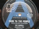 Bev Harrell/Maurice Gibb/Bee Gees/A-Label Demo/Back To The People/OZ Bell/1971