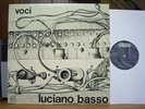 LUCIANO BASSO - VOCI Italian progressive VINYL LP underrated masterpiece