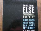 CANNONBALL ADDERLEY SOMETHIN ELSE US BLUE NOTE 1595 MONO LP ORIG RVG EAR NY DG