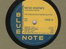 78 RPM Thelonious Monk Blue Note 1565 in E (Art Blakey)
