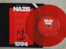 Roger Taylor, Queen, Signed Ltd Edition Nazis 1994,  7 inch Red Vinyl Single
