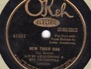 Okeh 41557 Louis Armstrong Orch NEW TIGER RAG 1931 A1 stampers