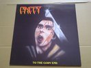 To The Gory End LP - Cancer (1990 pressing)