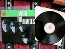 WITH THE BEATLES GERMAN ODEON White Gold label, sticker, very nice LP album rare