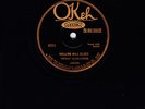 TEXAS ALEXANDER w. Carl DAVIS guitar  OKeh 8751 Rolling Mill Blues in E cond.