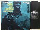 John Lee Hooker That's My Story LP VG+/VG++ Original Stereo Rare Blues Vinyl