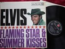 ELVIS PRESLEY - FLAMING STAR & SUMMER KISSES - LP UK 1965 - ORIG EXCELLENT
