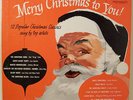 Merry Christmas To You LP Capitol Records T-9030 RARE BLUE LABEL Frank Sinatra