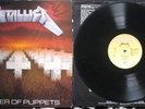 METALLICA LP - MASTER OF PUPPETS, VERTIGO RECORDS,UK PRESS 1989